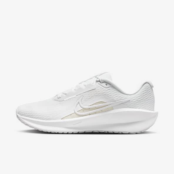 Nike red and white running shoes sales